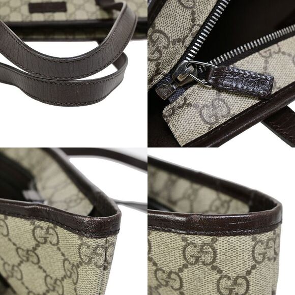 Gucci Brown Canvas Handbag (Pre-Owned) - Picture 7 of 15